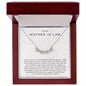To My Mother In Law - Mother Of The Groom Wedding Gift From Bride