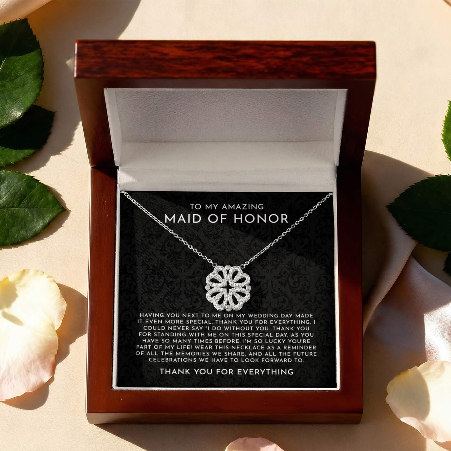 Maid Of Honor Thank You Gift, Thank You Gift From Bride