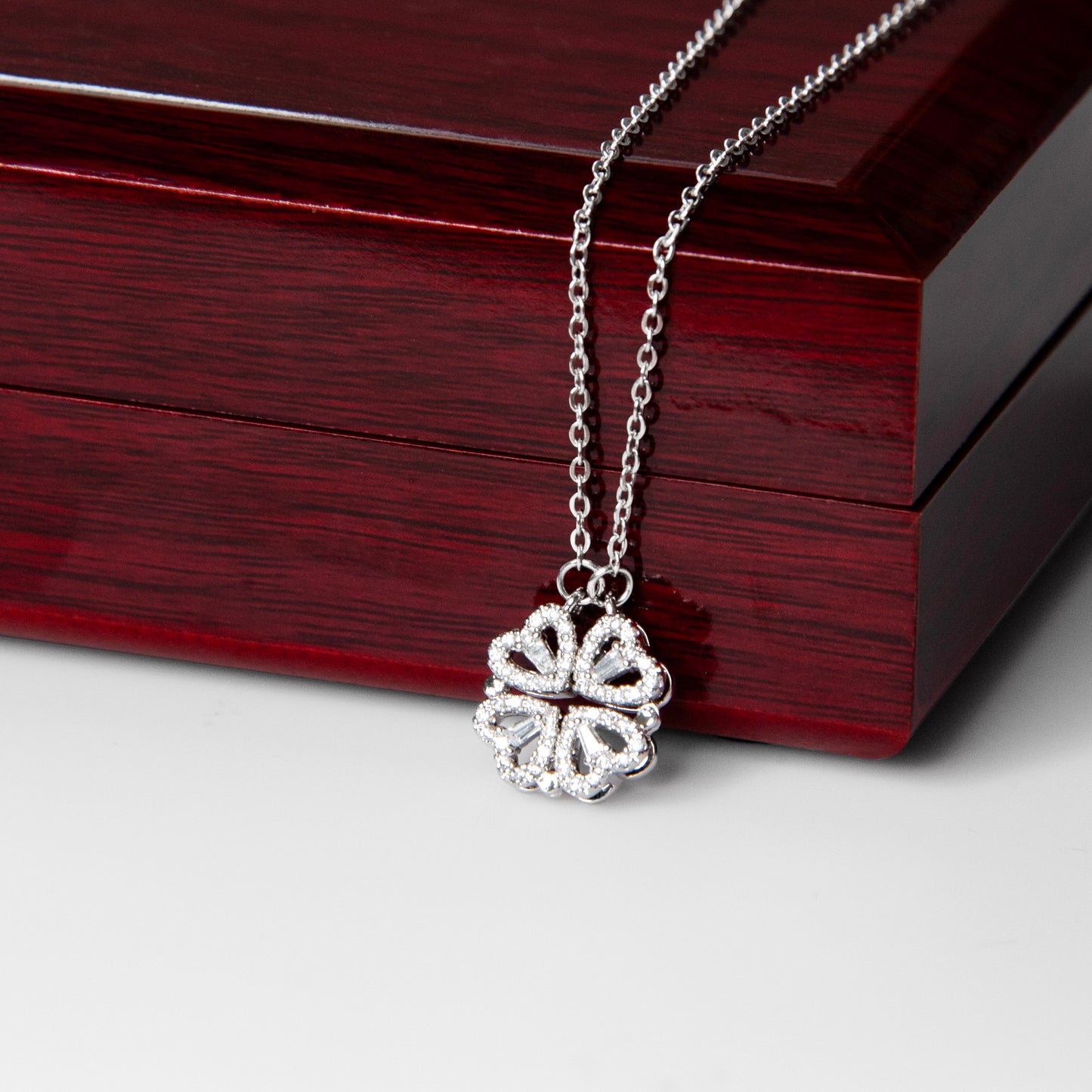 Retirement Gift For Woman - Magnetic Heart Necklace