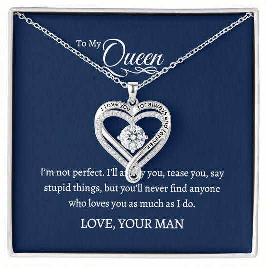 To My Queen - Love You Always Necklace