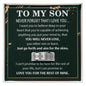 Custom Gift For Son - Engraved Men's Ring