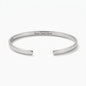 Promise Bracelet Gift For Him - Custom Engraved Cuff Bracelet