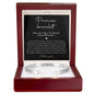 Promise Bracelet Gift For Him - Custom Engraved Cuff Bracelet
