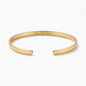 Promise Bracelet Gift For Him - Custom Engraved Cuff Bracelet