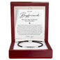 To My Boyfriend GIft - Promise Bracelet for Him