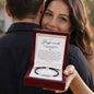 To My Boyfriend GIft - Promise Bracelet for Him