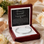 Promise Bracelet Gift For Him - Custom Engraved Cuff Bracelet