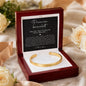 Promise Bracelet Gift For Him - Custom Engraved Cuff Bracelet