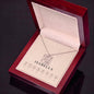 Name Logo Necklace Custom Monogram Pendant, Personalized Geometric Charm