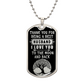 Best Husband Dog Tag, Father's Day Gift For Dad, Luxury Military Necklace