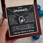 To My Soulmate Necklace - Love Necklace For Her