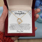 To My Daughter Gifts - Daughter Jewelry For Christmas, Thanksgiving, Birthday, Graduation, Wedding