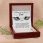 Dad Remembrance Necklace - Loss of father memorial Gifts