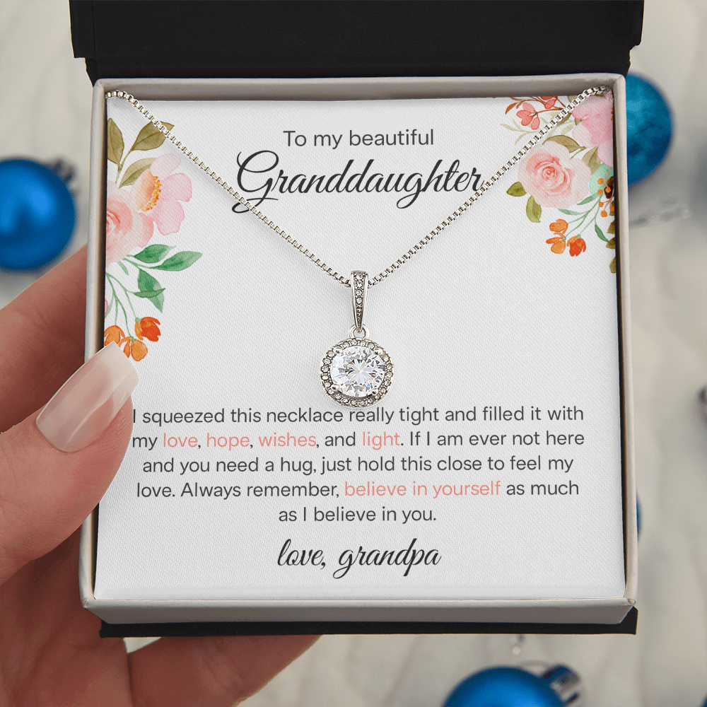 Granddaughter From Grandpa - Eternal Hope Necklace