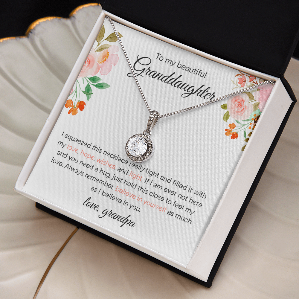 Granddaughter From Grandpa - Eternal Hope Necklace