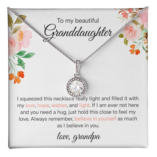 Granddaughter From Grandpa - Eternal Hope Necklace