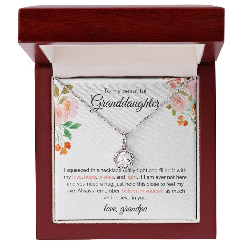 Granddaughter From Grandpa - Eternal Hope Necklace