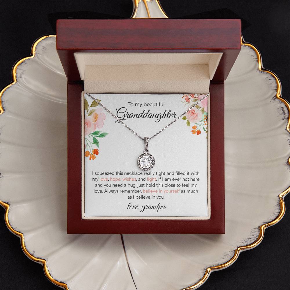 Granddaughter From Grandpa - Eternal Hope Necklace