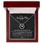 To My Mom Necklace, Birthday Gift For Mom - Jewelry Keepsake Gifts for Mother
