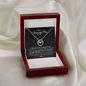 To My Mom Necklace, Birthday Gift For Mom - Jewelry Keepsake Gifts for Mother