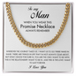 To My Man Cuban Chain Necklace Gift For Him