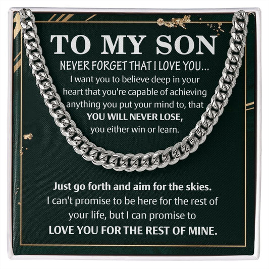 SON #8 CUBAN LINK