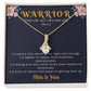 Encouragement Gifts for Women, Cancer Survivor Necklace, Inspirational Sympathy Cheer Up Gifts