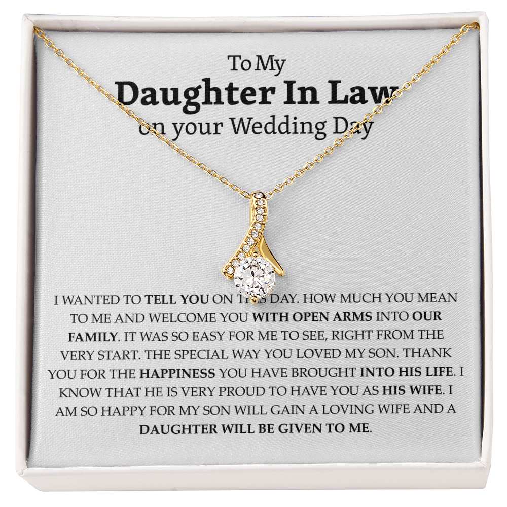 Daughter in Law Gifts, Welcome to the Family Present