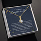 Daughter in Law Gift - Necklace Gift for Daughter-In-Law