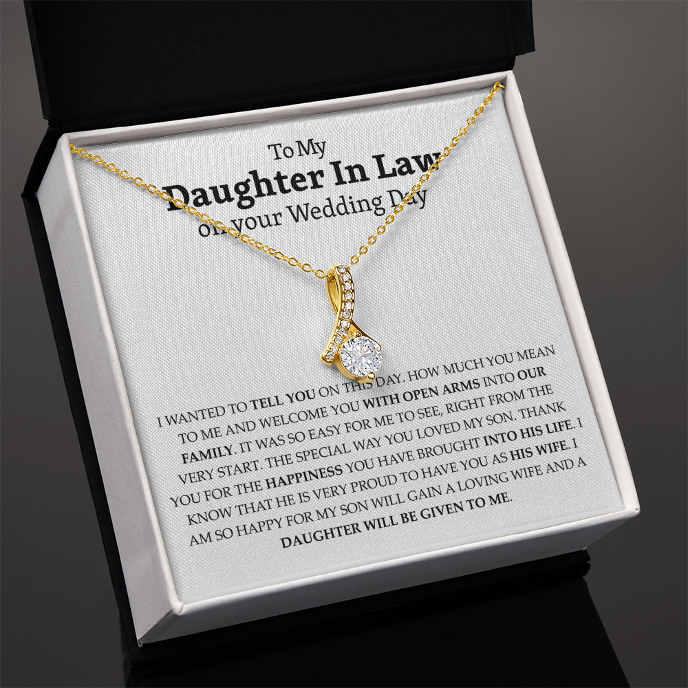 Daughter in Law Gifts, Welcome to the Family Present