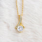To My Granddaughter Necklace - Gifts For Granddaughter On Birthday, Graduation, Wedding, Christmas