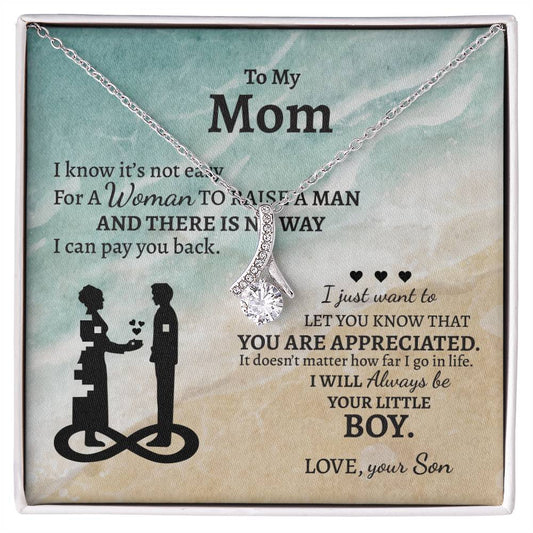 Mom Gift From Son - Alluring Beauty Neacklace