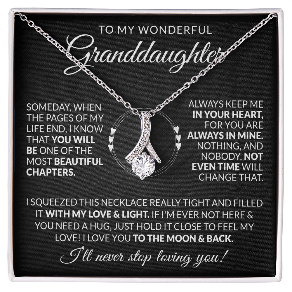 To My Wonderful Granddaughter - Birthday Gift For Granddaughter