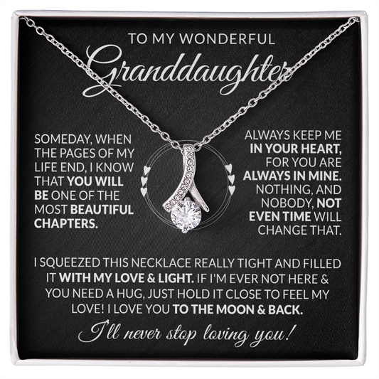 To My Wonderful Granddaughter - Birthday Gift For Granddaughter