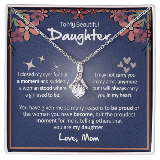 Gift For Mom From Daughter - Necklace Gift Set