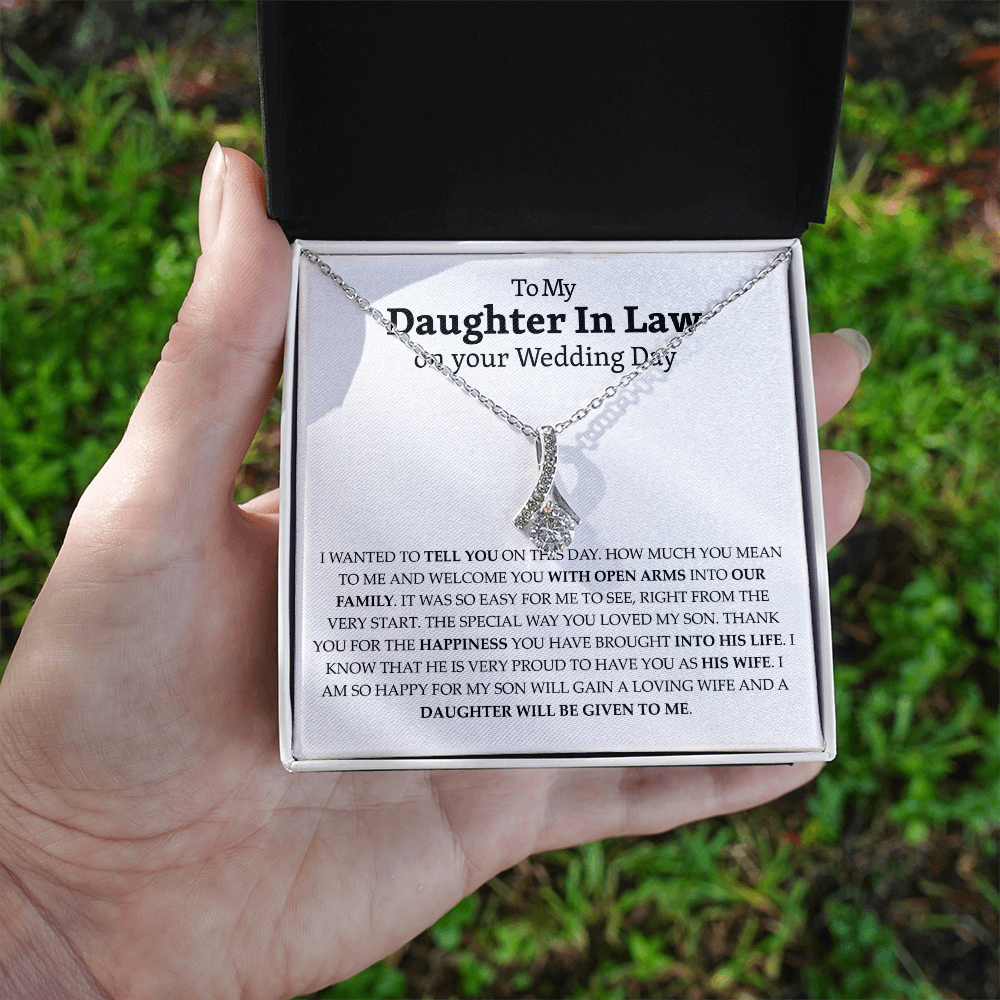 Daughter in Law Gifts, Welcome to the Family Present