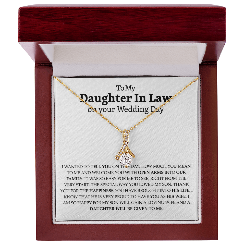Daughter in Law Gifts, Welcome to the Family Present
