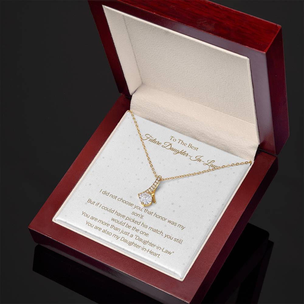 Future Daughter in Law Necklace Gifts, Welcoming Daughter In Law Into Family