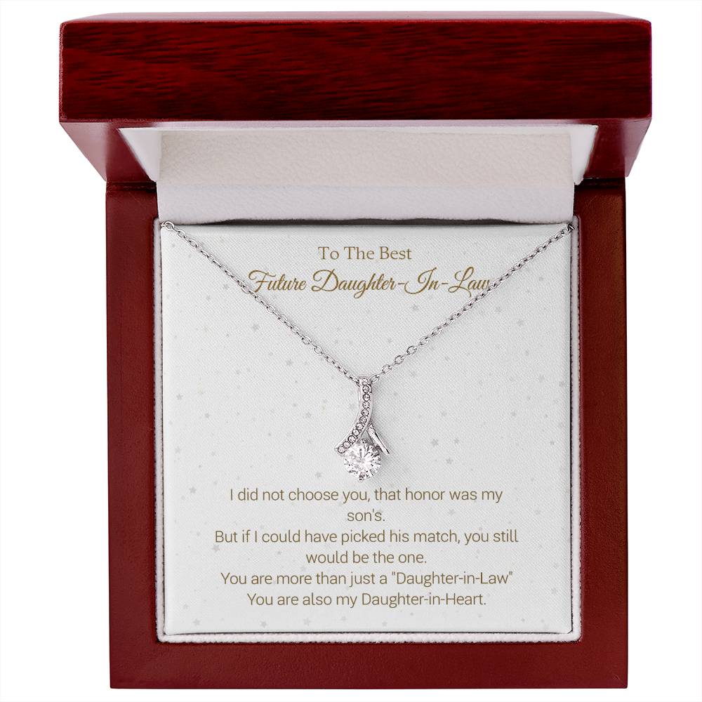 Future Daughter in Law Necklace Gifts, Welcoming Daughter In Law Into Family