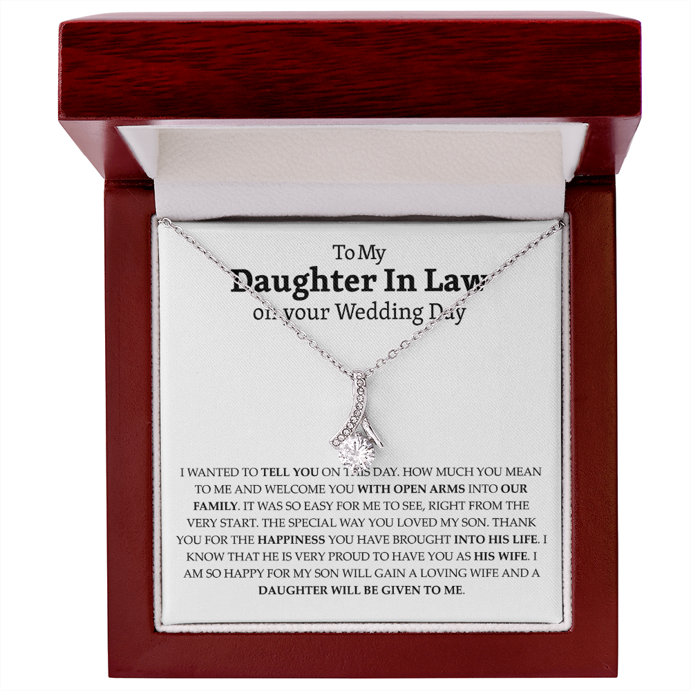 Daughter in Law Gifts, Welcome to the Family Present