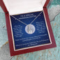 To My Granddaughter Necklace - Gifts For Granddaughter On Birthday, Graduation, Wedding, Christmas