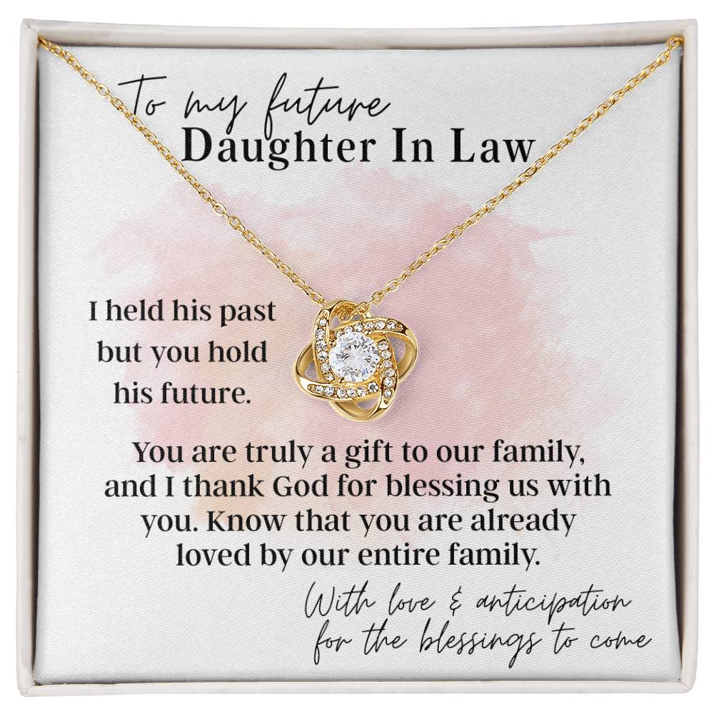 Future Daughter in Law Necklace Gifts, Welcoming Daughter In Law Into Family