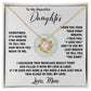 To My Daughter Gifts - Daughter Jewelry For Christmas, Thanksgiving, Birthday, Graduation, Wedding