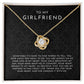 Gift For Girlfriend- Love Knot Necklace