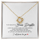 To My Bonus Daughter Necklaces - Bonus Daughter Gifts From Stepdad, Stepdaughter Gifts From Stepmom, Step Daughter Gifts From Stepdad, Father Stepdaughter Necklace, Christmas Gifts For Bonus Daughter