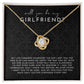 Will you be my Girlfriend necklace gift