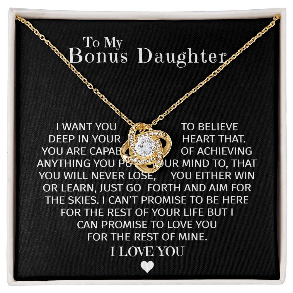 Stepdaughter Necklace, Christmas Gifts For Bonus Daughter