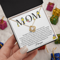 To My Mom Necklace - Mother's Day, Christmas Gift Ideas for Mom