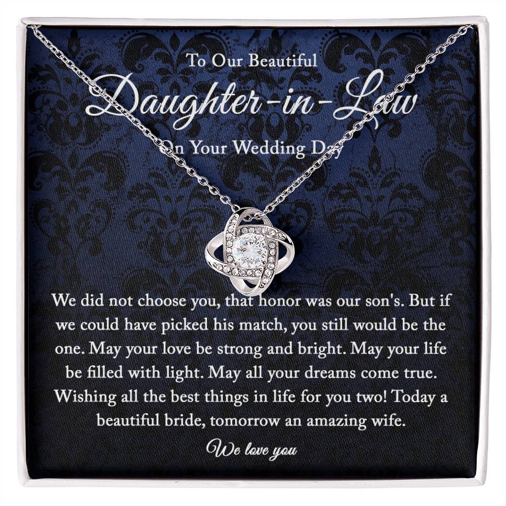 Daughter in Law Gift - Necklace Gift for Daughter-In-Law