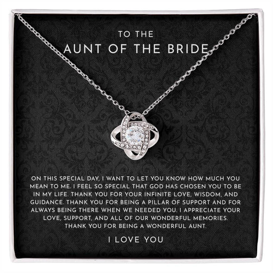 Aunt Of The Bride Gift - Wedding Gift For Aunt From Bride